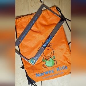 Norwex kids drawstring bag & Norwex license plate frame